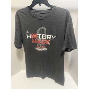 Majestic MLB Boston Red Sox 2018 World Series Champs T-Shirt Men's Large L
